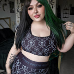 Paisley Chain Sports Bra