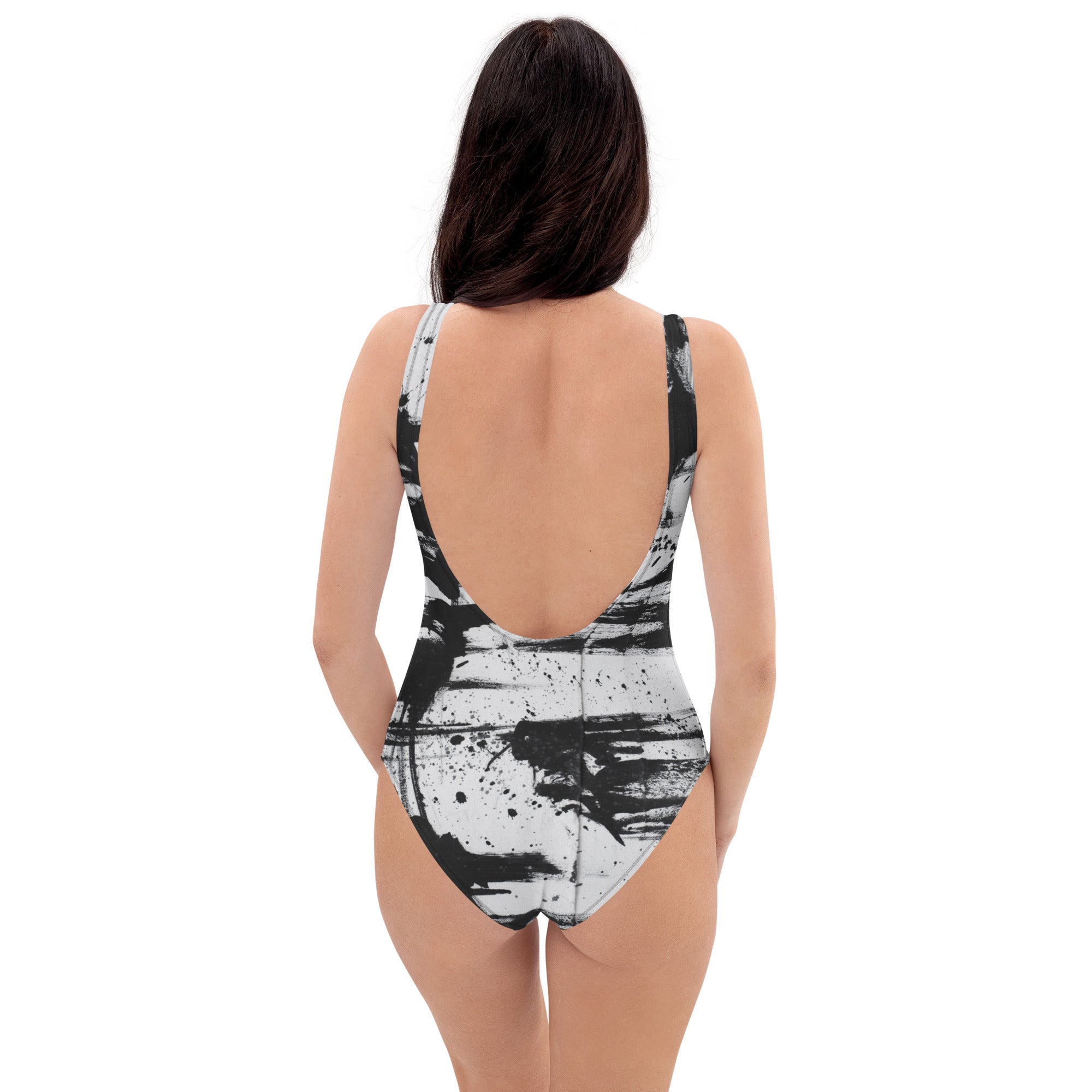 Paint One-Piece Swimsuit
