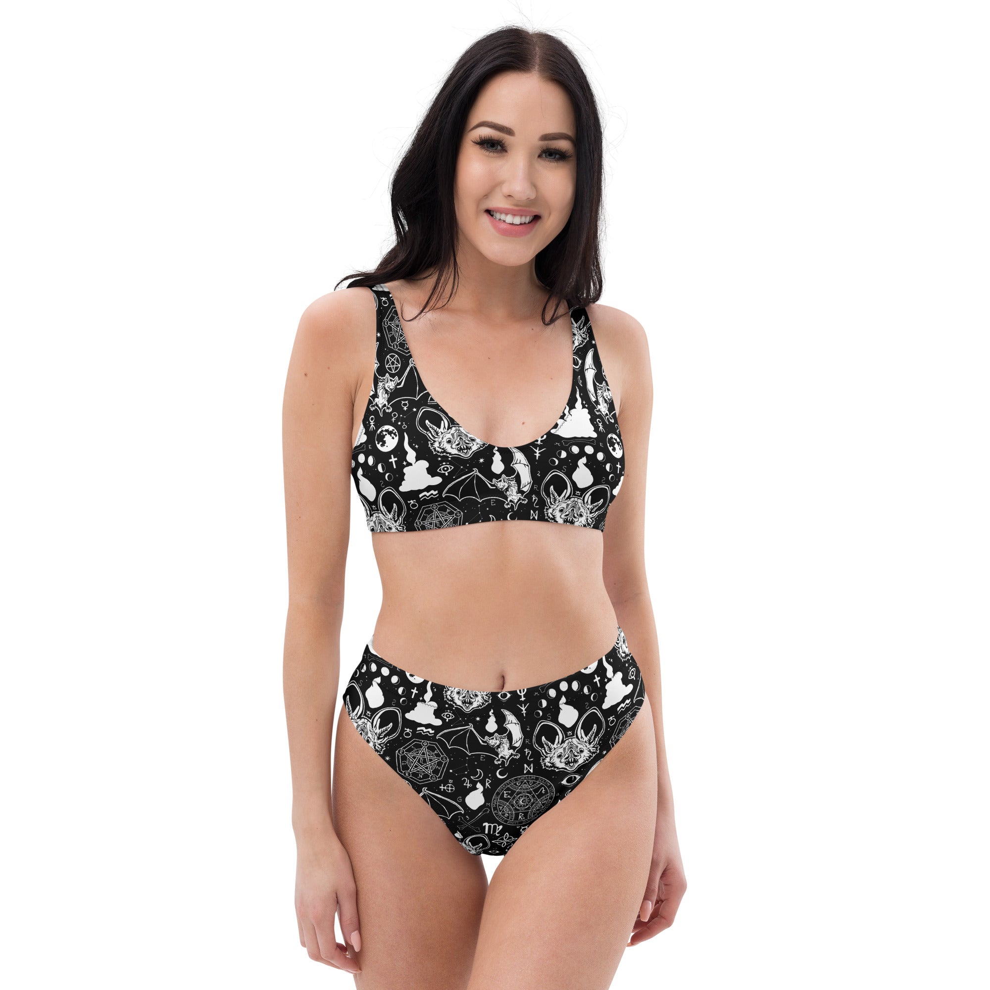 Black-Magic High-Waisted Bikini