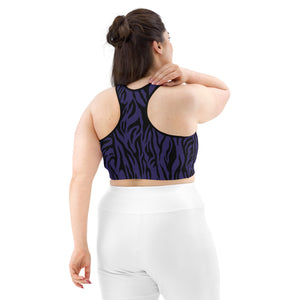 Purple Zebra Sports Bra