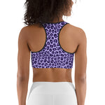 Purple Leopard Sports Bra