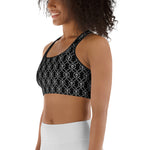 Paisley Chain Sports Bra