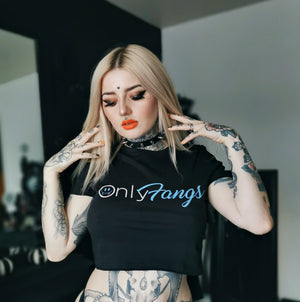 Only Fangs Crop Top