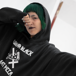 Wear Black Eat Pizza Unisex Hoodie