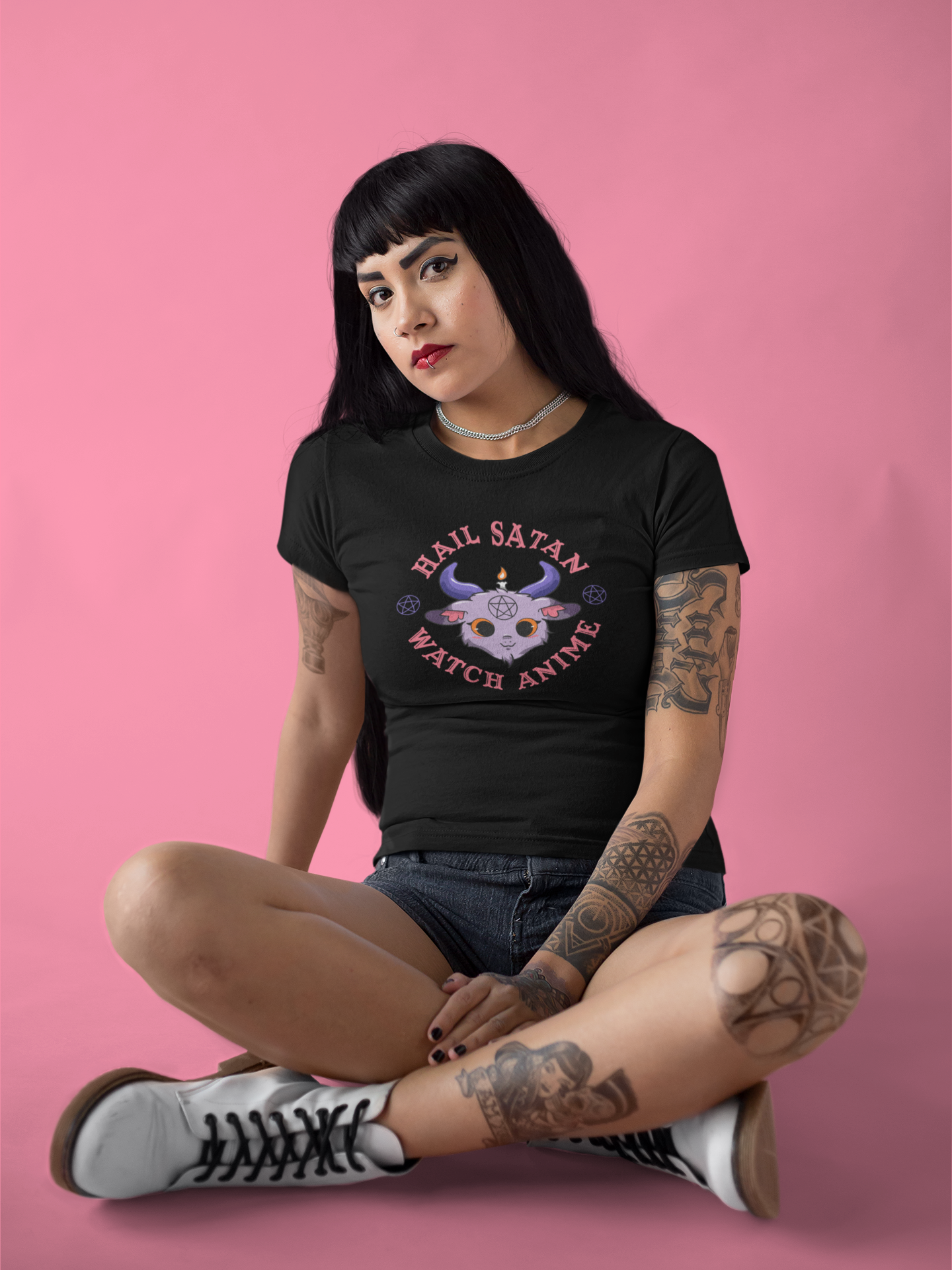 Hail Satan, Watch Anime Unisex T-Shirt