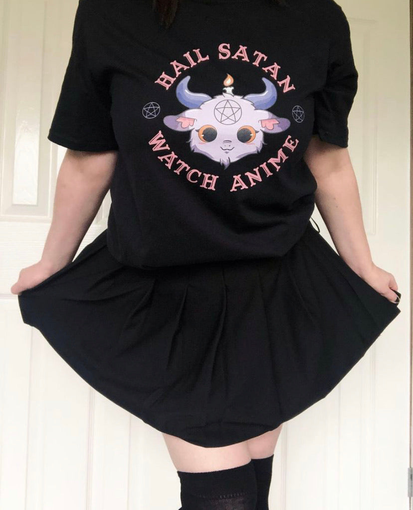 Hail Satan, Watch Anime Unisex T-Shirt