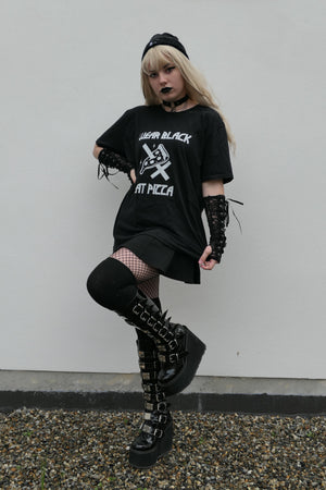Wear Black Eat Pizza Unisex T-Shirt