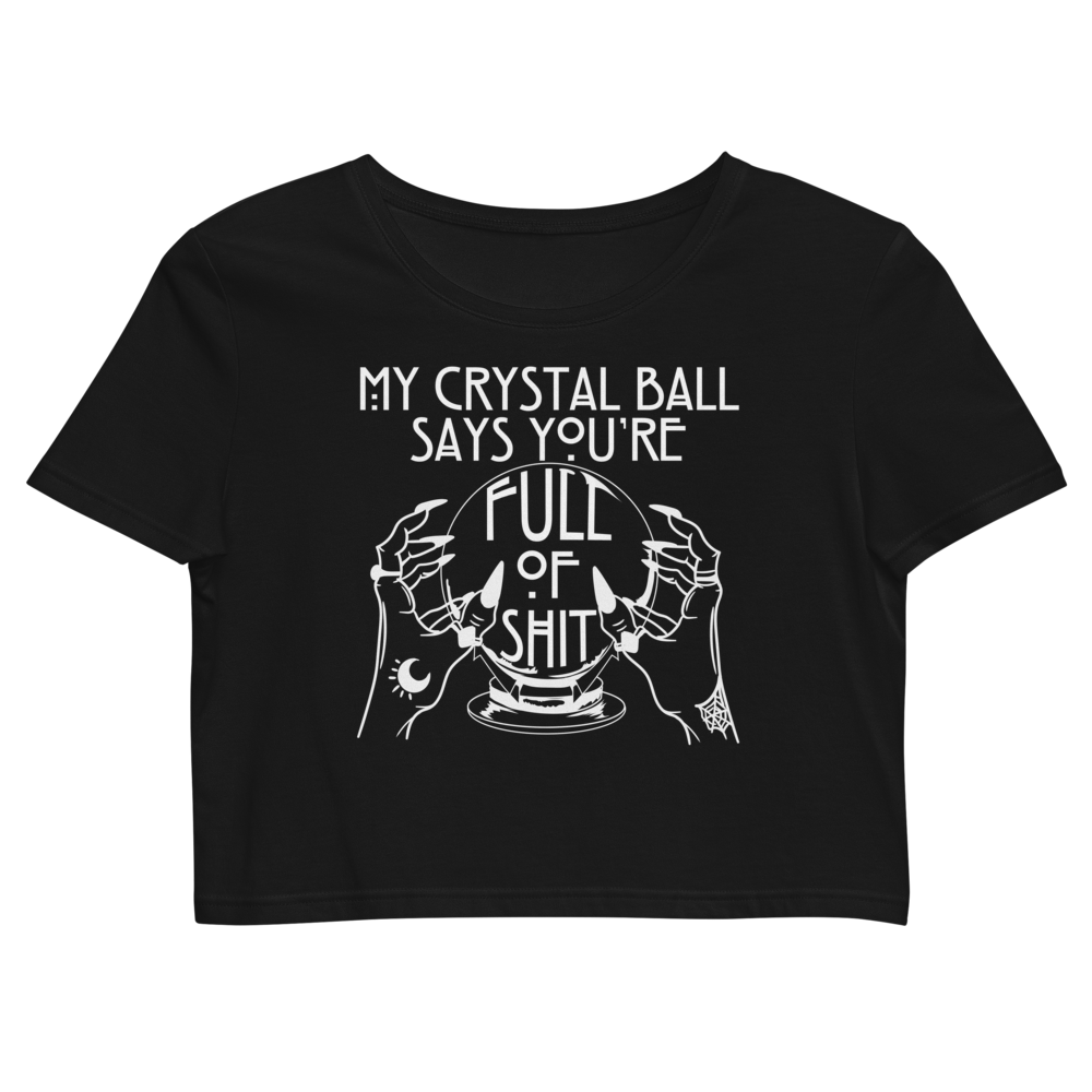 Crystal Ball Organic Crop Top