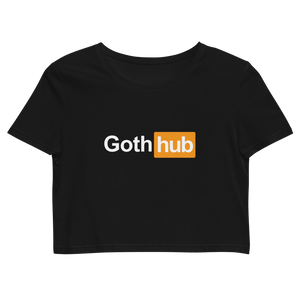 Goth Hub Organic Crop Top