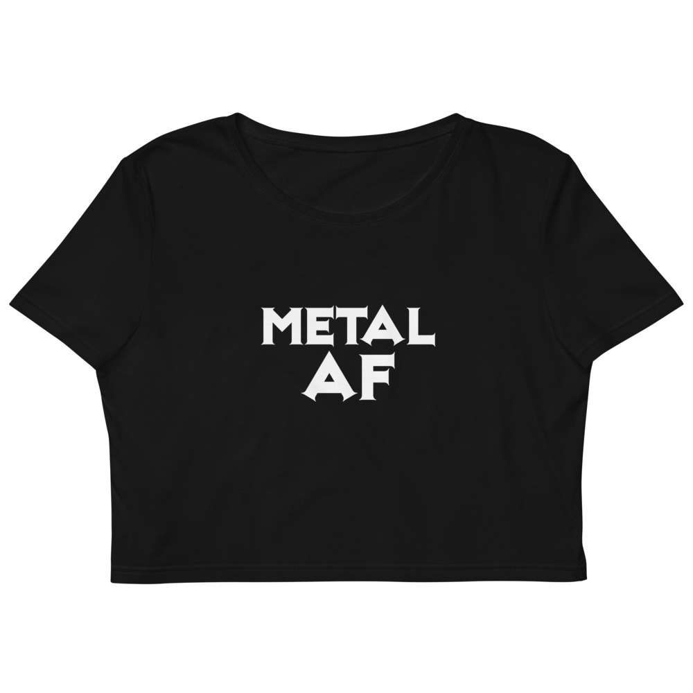 Metal AF Organic Crop Top
